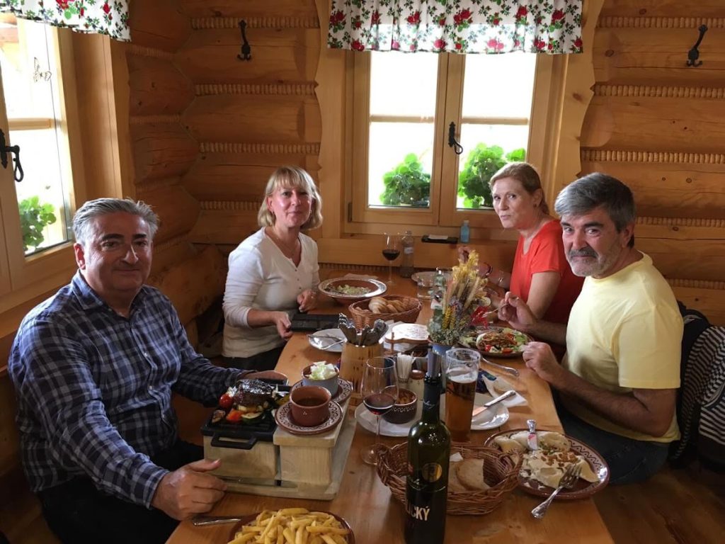 Slovakia History & nature Koliba restaurant